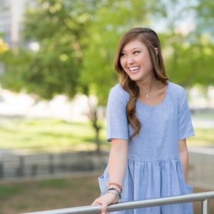 Urban Outfitters Blue Dress with Pockets
